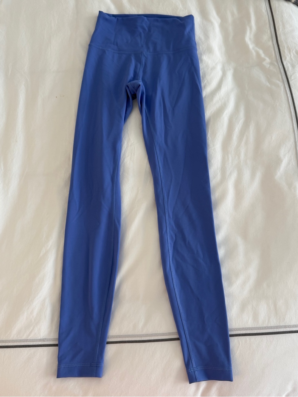 Lululemon Womens Full length Active Leggings - Blue Size 4